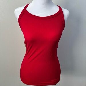 No Boundaries Red Tank Top
